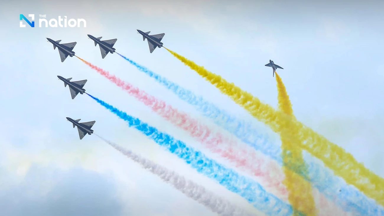 Show Udara Militer Thailand Spektakuler, Target Jadi Pusat Penerbangan Kawasan